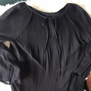 NWOT Max Studio long-sleeve little black dress
